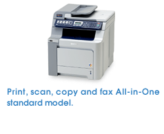 Print, scan, copy and fax All-in-One standard model